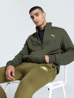 Puma - Green Graphic Regular Jacket