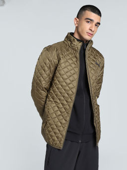 Puma - Olive Solid Slim Jacket