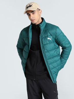 Puma - Green Solid Slim Jacket