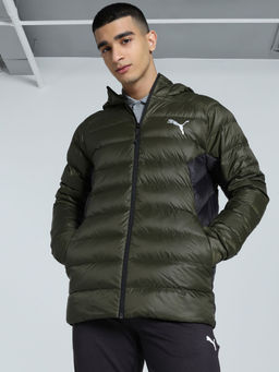 Puma - Green Solid Slim Jacket