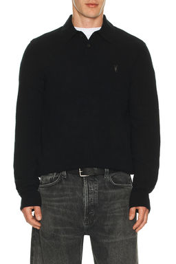 ALLSAINTS - Statten Long Sleeve Polo
