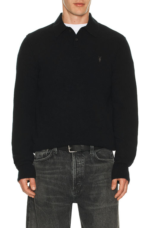 ALLSAINTS Statten Long Sleeve Polo
