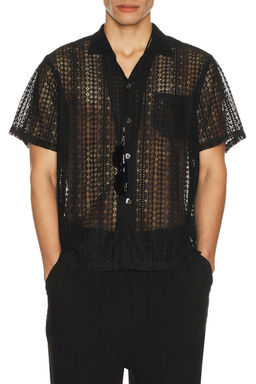 Bather - Gonzo Lace Camp Shirt