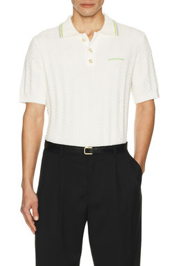 Casablanca - Tennis Boucle Polo Shirt