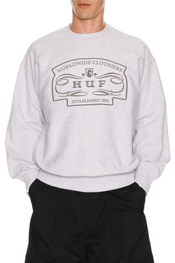 HUF - Worldwide Clothiers Crewneck Sweatshirt