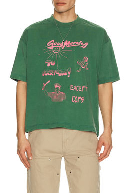 Jungles - Good Morning Cops Vintage Tee