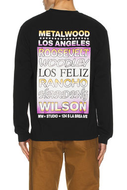 Metalwood Studio - Flyer Long Sleeve Tee