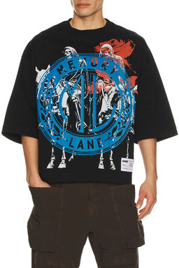 Memory Lane - Layered Icons Crop Tee