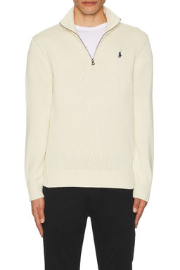 POLO RALPH LAUREN - Shaker 1/2 Zip Sweater