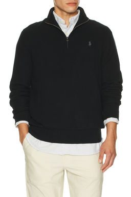 POLO RALPH LAUREN - Cotton 1/2 Zip Pullover Sweater