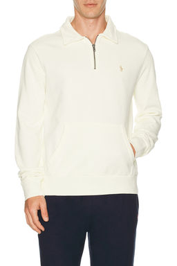 POLO RALPH LAUREN - Loopback Terry 1/2 Zip Sweatshirt