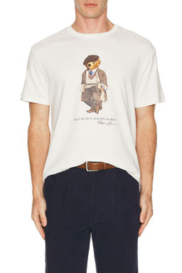 POLO RALPH LAUREN - Short Sleeve Graphic Heritage Bear T-Shirt