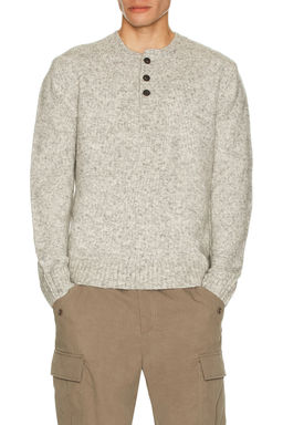 Schott - Tri-Blend Henley Sweater