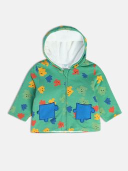 MINI KLUB - Baby Boys Green Hoodie