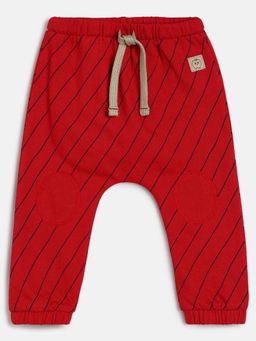 MINI KLUB - Baby Boys Red Knit Joggers