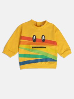 MINI KLUB - Baby Boys Yellow Sweatshirt