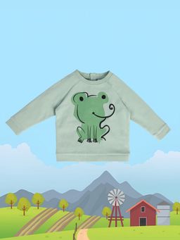 MINI KLUB - Baby Boys Green Sweatshirt