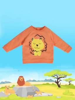 MINI KLUB - Baby Boys Orange Sweatshirt