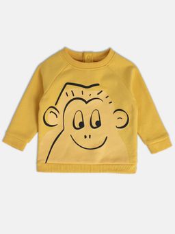 MINI KLUB - Baby Boys Yellow Sweatshirt