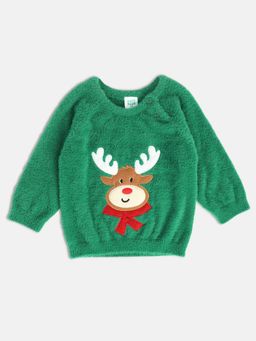 MINI KLUB - Baby Boys Green Sweater