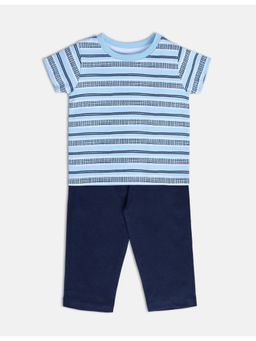 MINI KLUB - Baby Boys Blue Top and Trousers (Set of 2)
