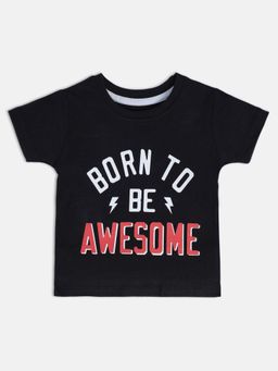 MINI KLUB - Baby Boys Black T-Shirt