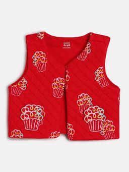 MINI KLUB - Baby Girls Red Gillet