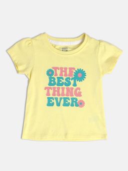 MINI KLUB - Baby Girls Yellow Knit Top