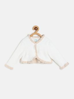 MINI KLUB - Baby Girls White Shrug