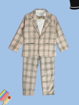 MINI KLUB - Boys Beige Coordinate (Set of 4)