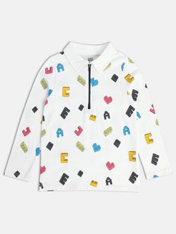 MINI KLUB - Boys Marshmallow Polo T-Shirt