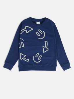 MINI KLUB - Boys Navy Blue Sweatshirt