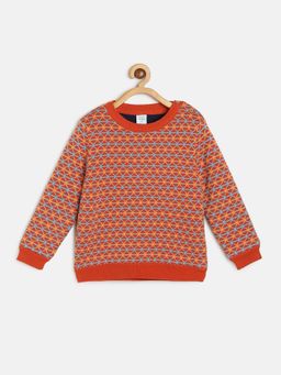 MINI KLUB - Boys Orange Sweater