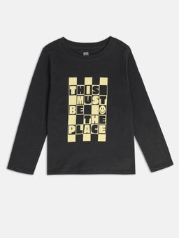 MINI KLUB - Boys Black T-Shirt