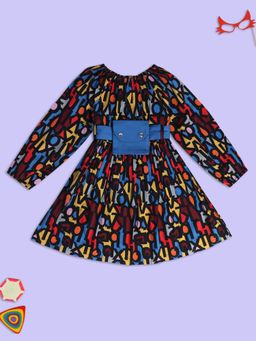 MINI KLUB - Girls Black Dress (Set of 2)