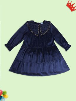 MINI KLUB - Girls Navy Dress