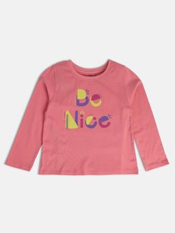 MINI KLUB - Girls Pink Knit Top