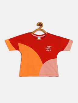 MINI KLUB - Girls Rust Knit Top