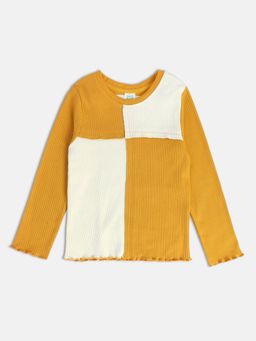 MINI KLUB - New Born and Baby Girl Colorblock Top
