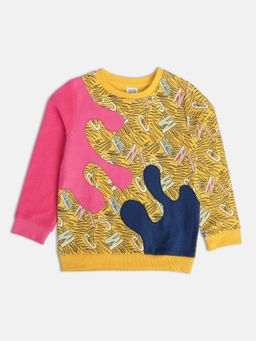 MINI KLUB - Girls Yellow Sweatshirt