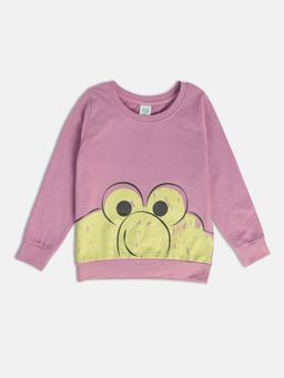 MINI KLUB - Girls Purple Sweatshirt