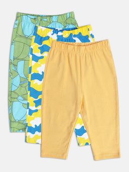MINI KLUB - New Born and Girls Printed Leggings (Pack of 3)