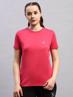 Rock.it - Womens Round Neck T-shirt - Pink