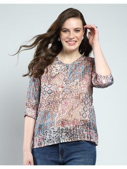 Monte Carlo - Womens Tunic Top - Multi-Color