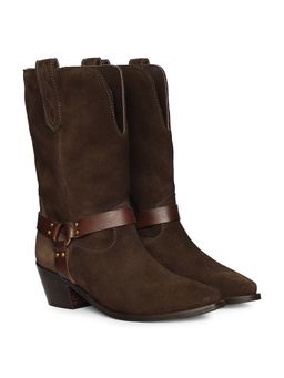 Saint G - Women Brown Leather Casual Boots