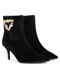 Saint G - Women Black Leather Casual Boots