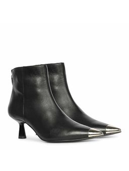 Saint G - Women Black Leather Casual Boots