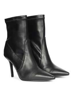 Saint G - Women Black Leather Casual Boots