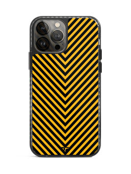 DailyObjects - V Ochre Stride 2.0 Case Cover For iPhone 13 Pro Max-6.7-inch