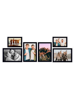 eCraftIndia - Memory Wall Collage Photo Frame - Set of 6 Photo Frames